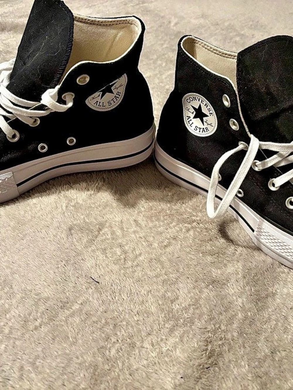 Converse Chuck Taylor All Star Lift Platform High Tops – Black – Size 7